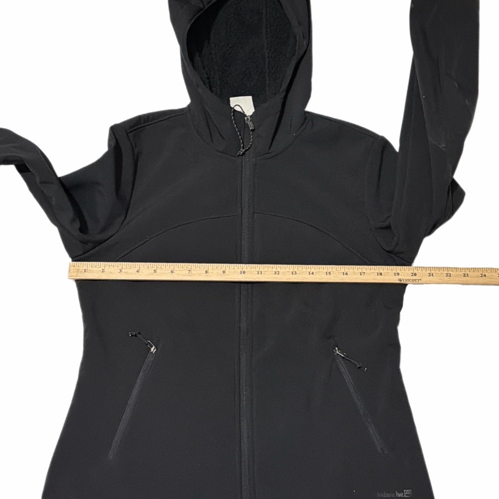 Avalanche Womens Black Softshell Jacket Hooded Fl… - image 11